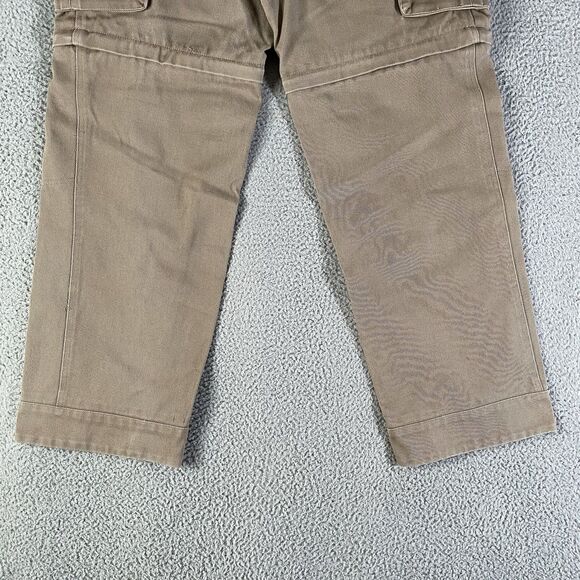 Cortech CRX Motorcycle Cargo Pants Mens 38x34 Beige Tan Water Resistant Kenytex - Picture 6 of 13